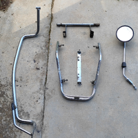 Protezione telaio cromata vespa px 150