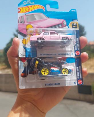 Simpsons e Mario Kart hotwheels 