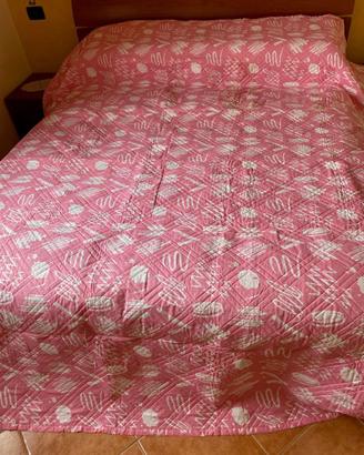 Copriletto rosa Bassetti originale mai usato