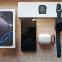 iPhone 16 pro max + Apple Watch + AirPods pro 2