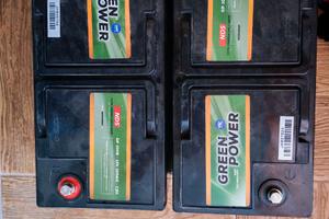 Batterie Green Power 100 Ah compreso Cbe 180
