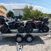 Carrello Rimorchio MultiFunzionale Auto Quad Piatt