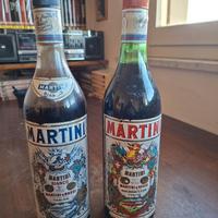 Set 2 bottiglie  Martini & Rossi vintage