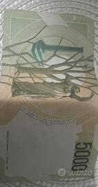 banconota da 5000 lire Bellini