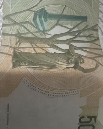 banconota da 5000 lire Bellini
