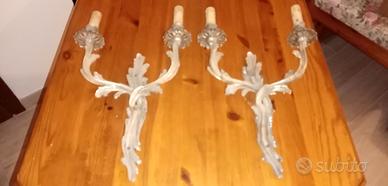 Coppia di Appliques in Stile Rococò