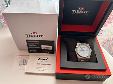 Orologio  tissot Prx 80 powermatic 40 mm turchese