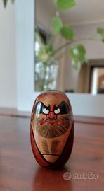 Bambola Kokeshi - Daruma - Made in Japan
