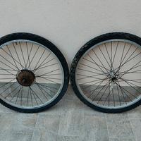 mountain-bike Ruote 24 sgancio rapido 
