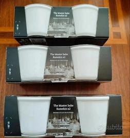 Lotto 6 ciotole Ramekin