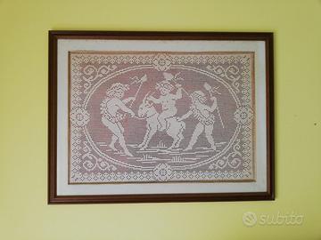 Quadro a Uncinetto