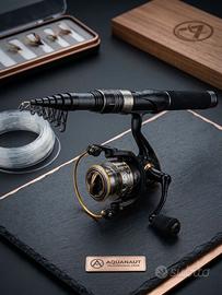 set canna da pesca telescopica 