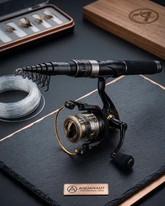 set canna da pesca telescopica 
