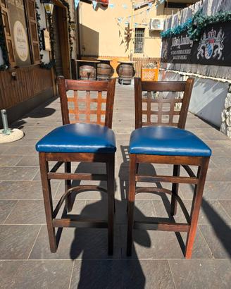 Sgabelli legno alti