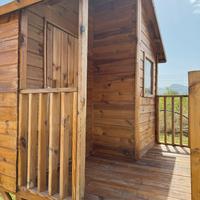 Casetta in legno da giardino per bambini