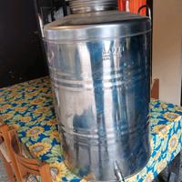 Contenitore acciaio INOX per olio o altri liquidi 