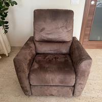 Poltrona ribaltabile.