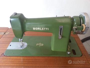 Macchina da cucire d'epoca Borletti