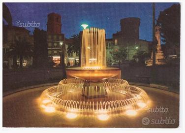 Cartolina di Vasto (CH).20 - Fontana Piazza Rosset