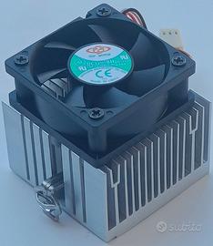 DISSIPATORE CPU VINTAGE CON VENTOLA - SOCKET 370