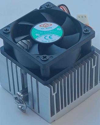 DISSIPATORE CPU VINTAGE CON VENTOLA - SOCKET 370
