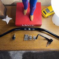 Manubrio Barracuda+antiv.+prot.freno+rialzi 20mm