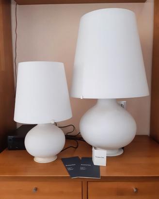 2 lampade Fontana Arte 1853 modernariato perfette