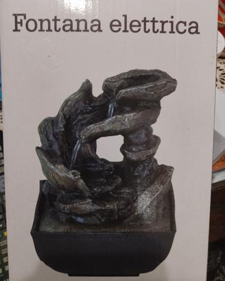 fontana elettrica ad acqua 