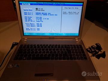 Samsung notebook Mod. Q530 i3 M 350
