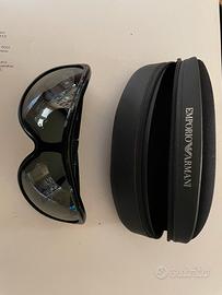 Emporio Armani occhiali a mascherina