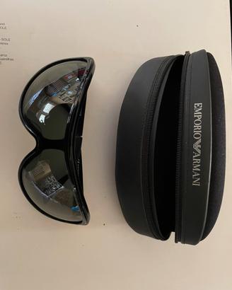 Emporio Armani occhiali a mascherina