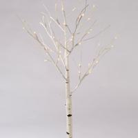 Kaemingk LED Albero di betulla bianco 1,2m