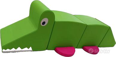 Set Pouf VPZone mod "Croccodile" 4+2pz 192x35x48cm