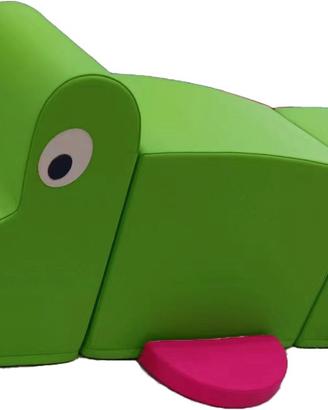 Set Pouf VPZone mod "Croccodile" 4+2pz 192x35x48cm