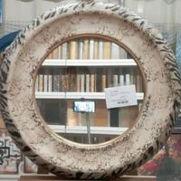 SPECCHIERA TONDA  ZEBRA COMPLEMENTI DI ARREDO