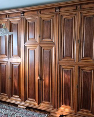 Camera da letto in legno massello