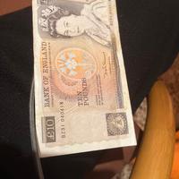 Banconota ten pound inglese