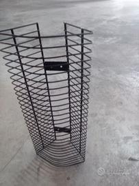 Porta cd - dvd in metallo