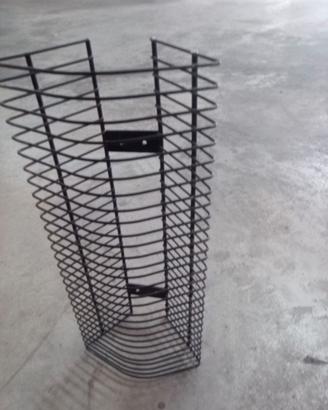 Porta cd - dvd in metallo