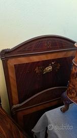 letto in metallo antico