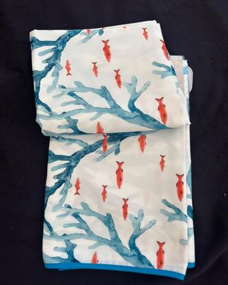 Tovaglia Tavola Idrorepellente 140x230 Pesci