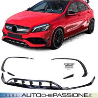 Kit aerodinamico splitter Mercedes A W176 15-18