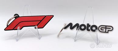 Portachiavi Logo F1 Formula 1 Moto GP Keychain 3D