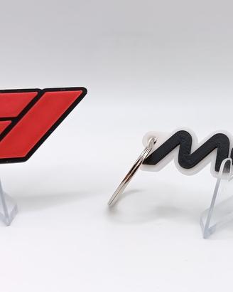 Portachiavi Logo F1 Formula 1 Moto GP Keychain 3D