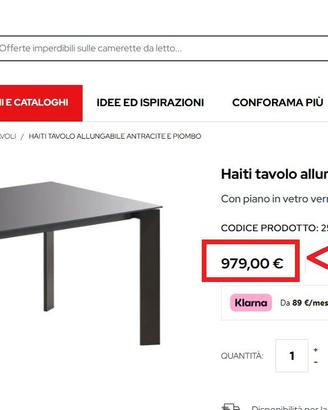 Tavolo Conforama in vetro + sedie (come nuovi)