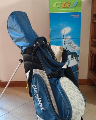 Sacca da golf Cleveland Golf Juniors + set 6 mazze