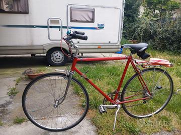 Bicicletta da città vintage – rossa, funzionante