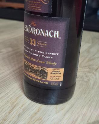 GLENDRONACH 33 ANNI 