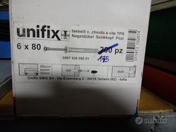 175 Unifix tasselli con vite TPS 6x80