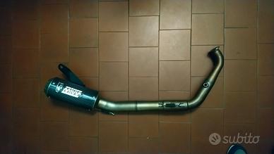 Scarico completo mivv  per yamaha mt 125